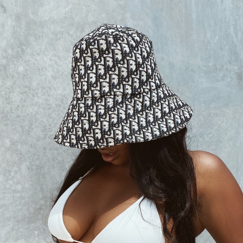 Vintage Dior Monogram Bucket Hat